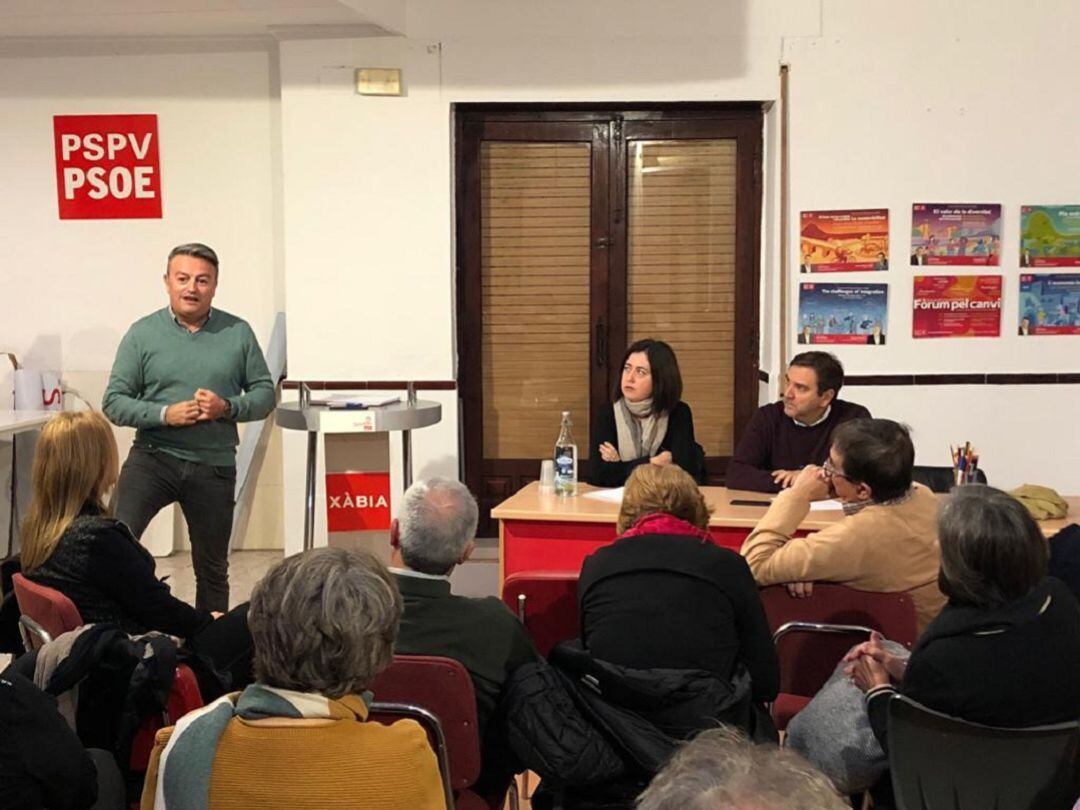 Asamblea del PSPV-PSOE de Xàbia.