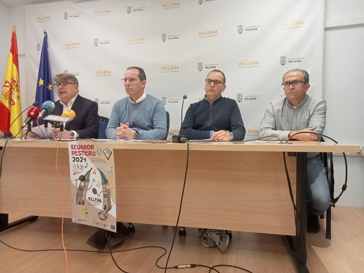 El Ecuador Festero incorpora nuevas actividades destinadas a la población escolar de Villena