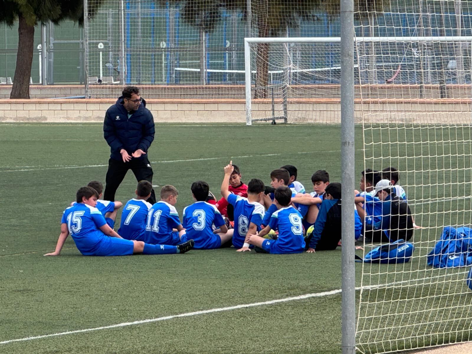El equipo, en entrenamiento