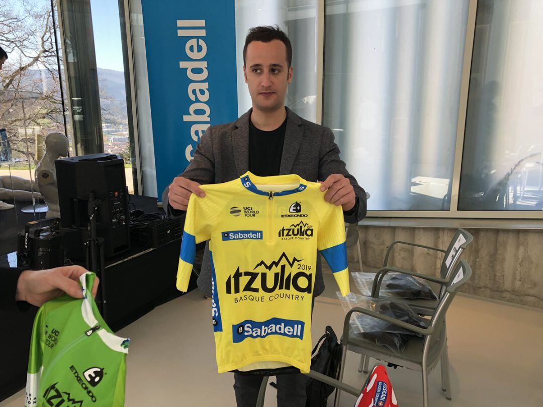 Maillot amarillo de la Itzulia 2019.