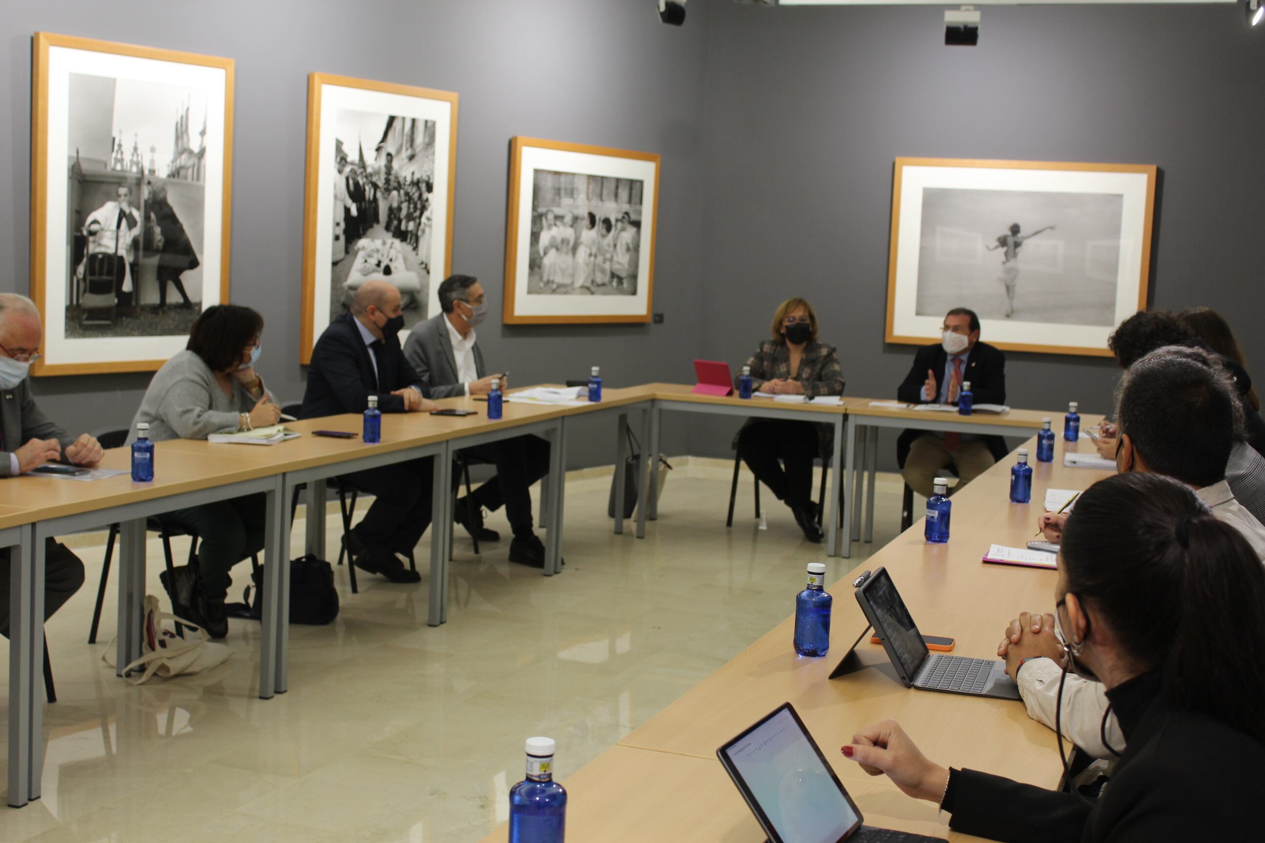 Reunión de Delegados provinciales de la Junta de Comunidades en Puertollano