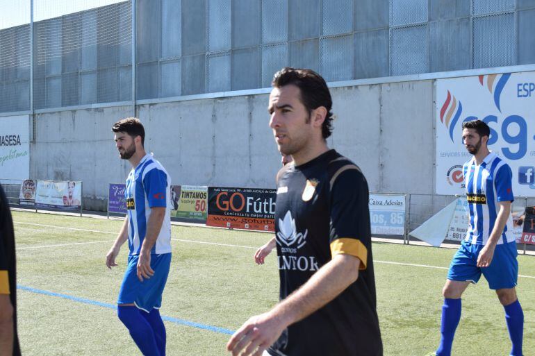 Alberto Orellana en su etapa como jugador del Xerez CD