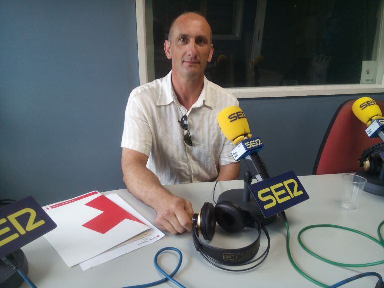 Txema Pérez, presidente de Cruz Roja Irun