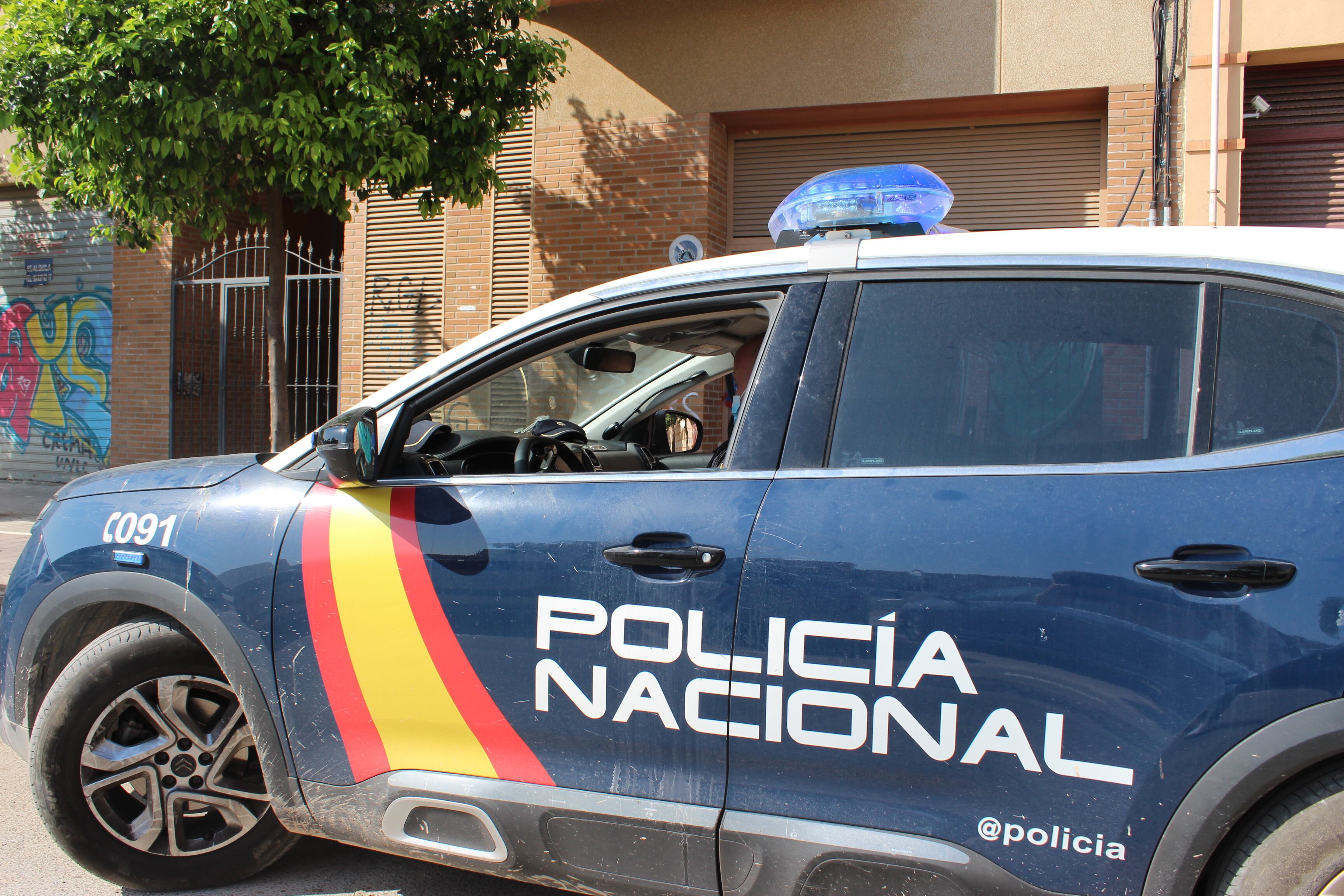 Vehículo de la Policía Nacional