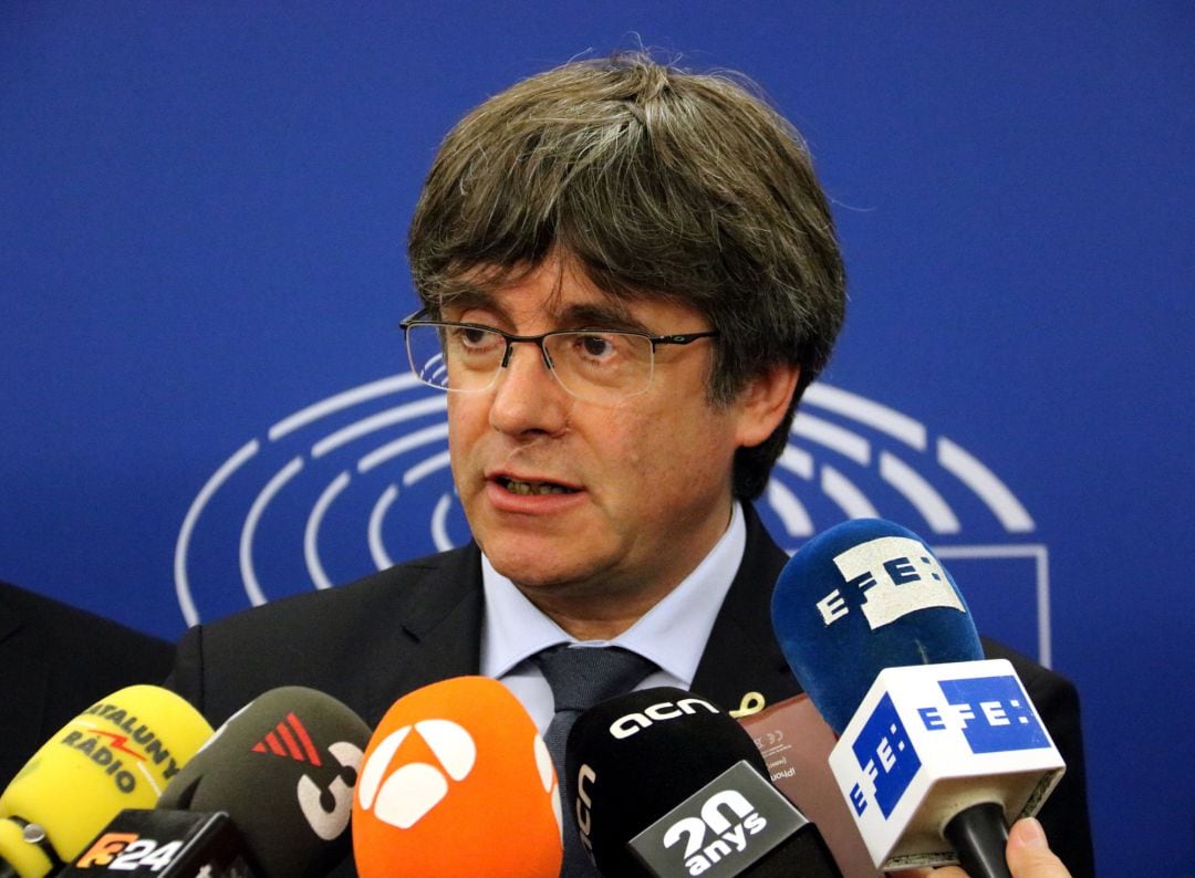 El expresidente de la Generalitat Carles Puigdemont. 