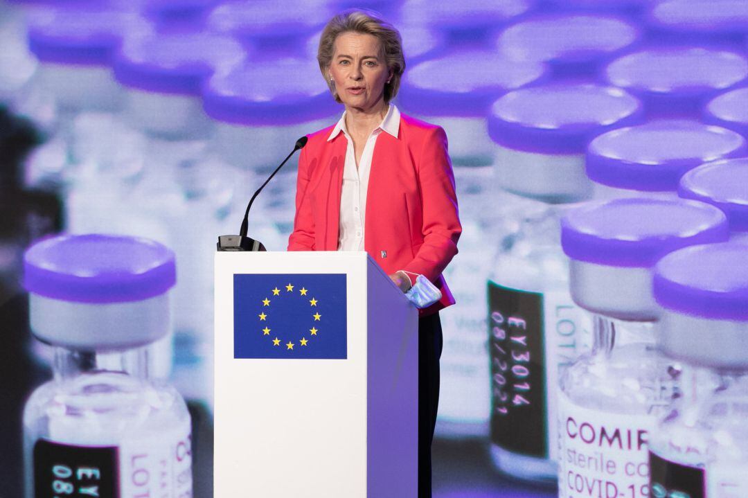 La presidenta de la Comisión Europea, Ursula von der Leyen.