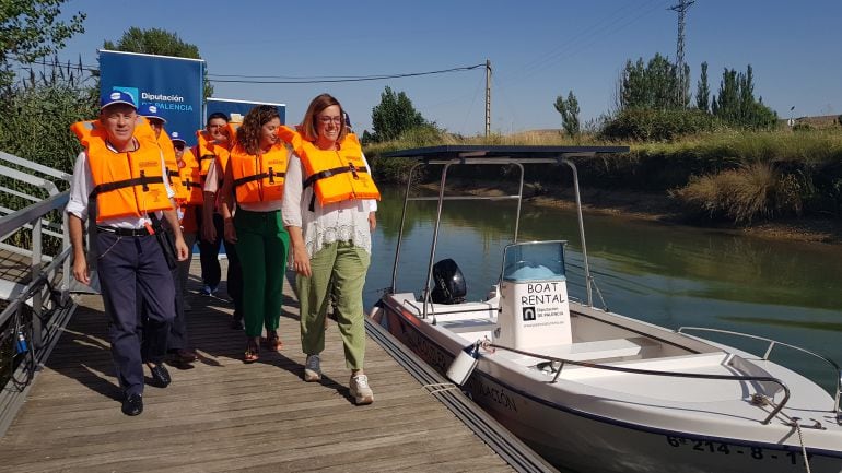 La Diputación de Palencia pone en marcha nuevas embarcaciones de recreo en el Canal de Castilla