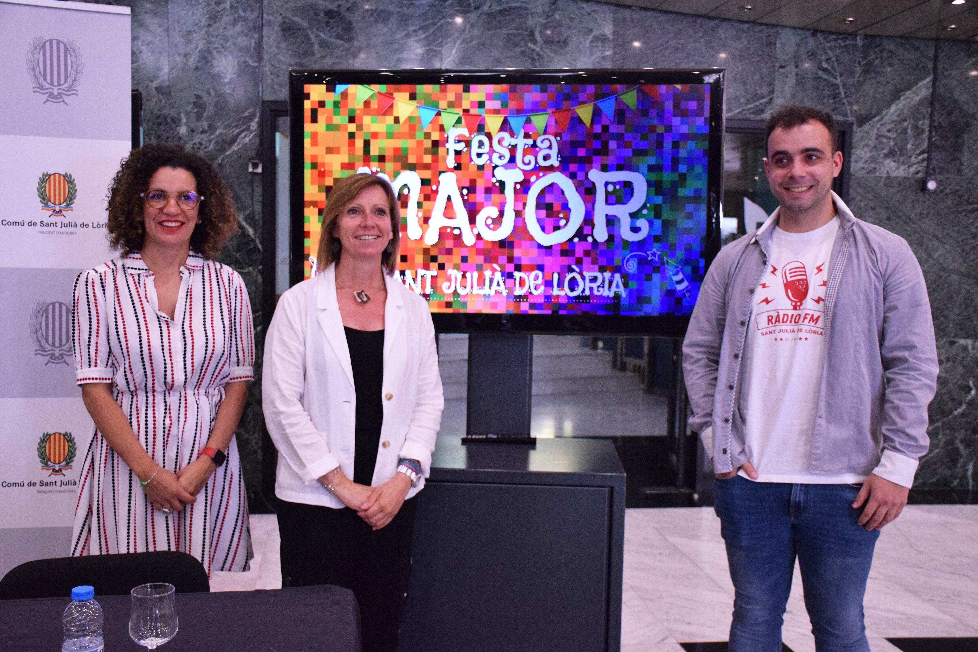 La cònsol menor laurediana, Mireia Codina, ha presentat els actes de la festa major