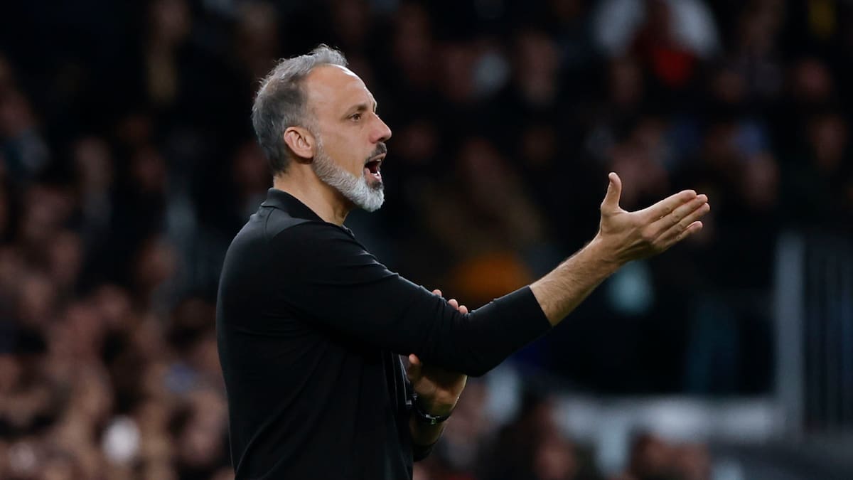 Matarazzo: "Tenemos que entrar al partido frente al Real Oviedo con el sentimiento de que queremos más"