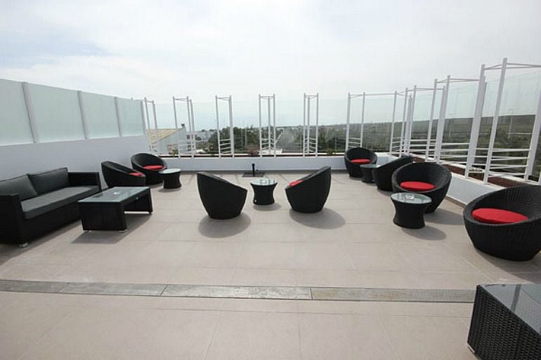 Sala VIP de fumadores, en Guacimeta