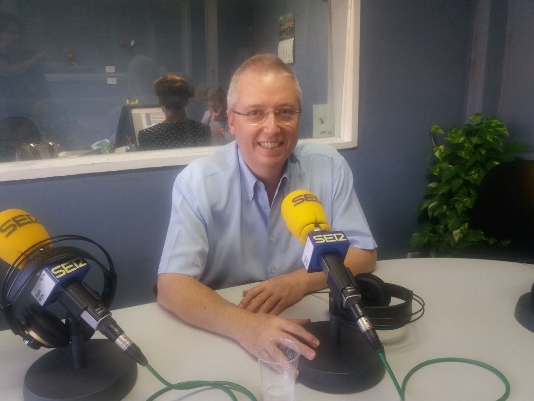 José Ignacio Asensio, Diputado de Medio Ambiente en nuestros estudios. 