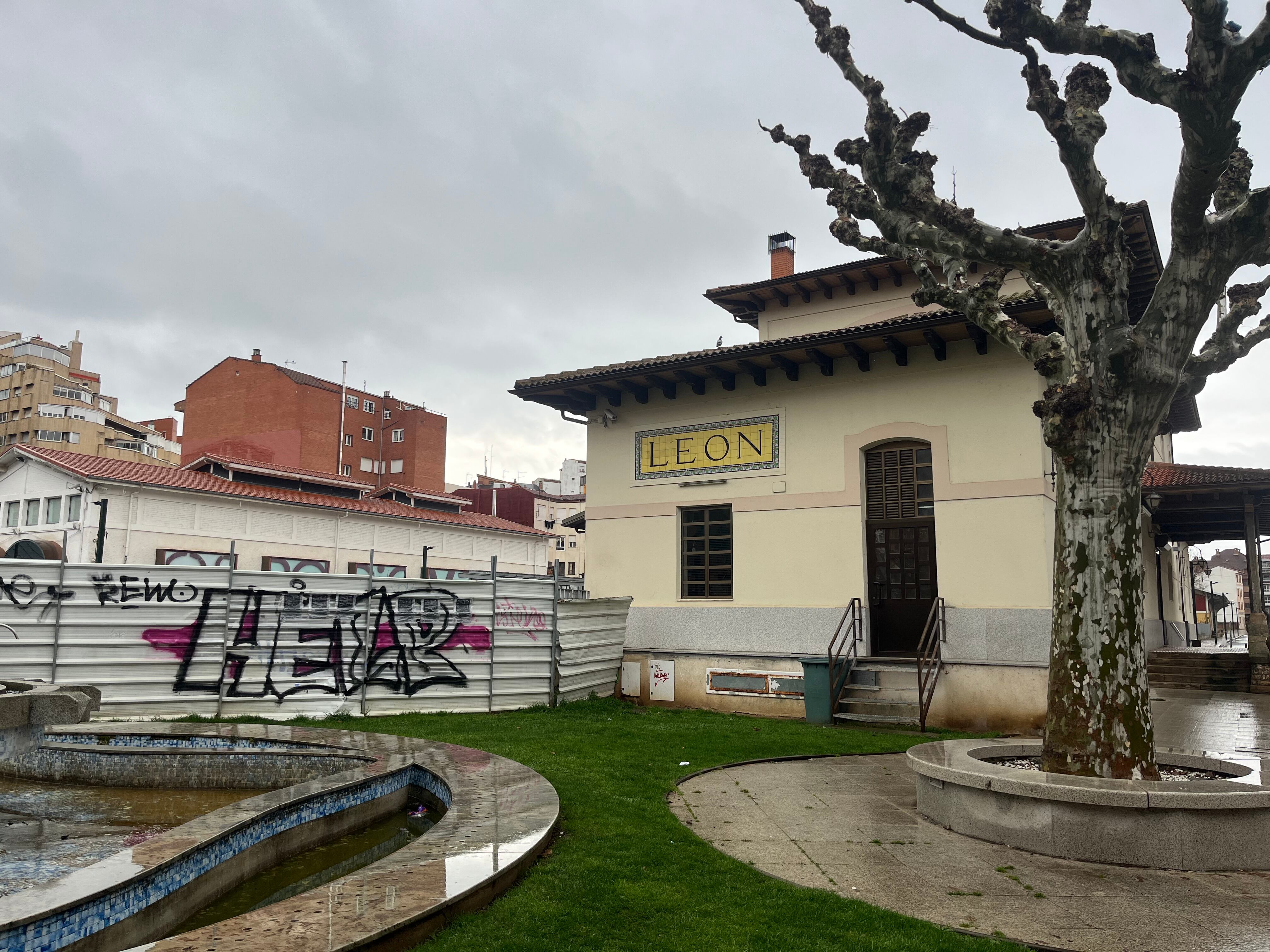 Estación de Matallana en León capital