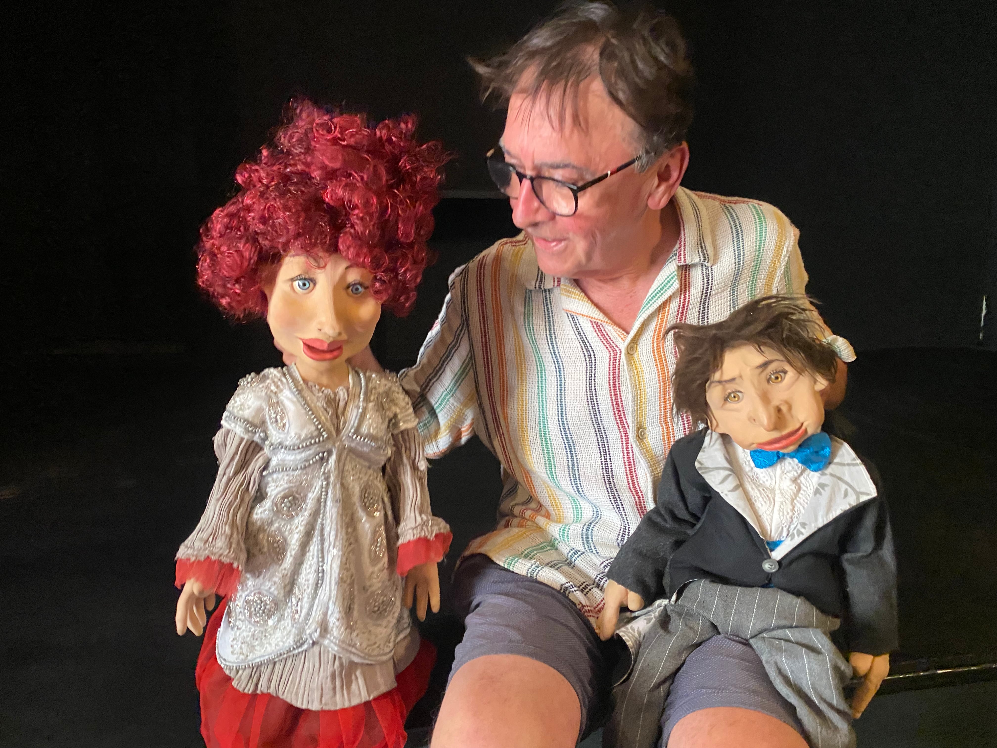 Fernando Moya, director de Títeres Cacaramusa y de La Casa de las Marionetas de Palomera (Cuenca).