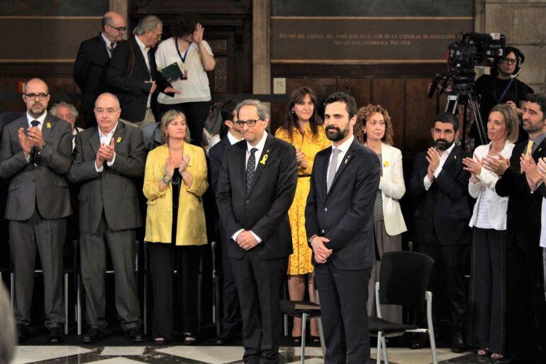 Toma de posesión del Govern de Quim Torra