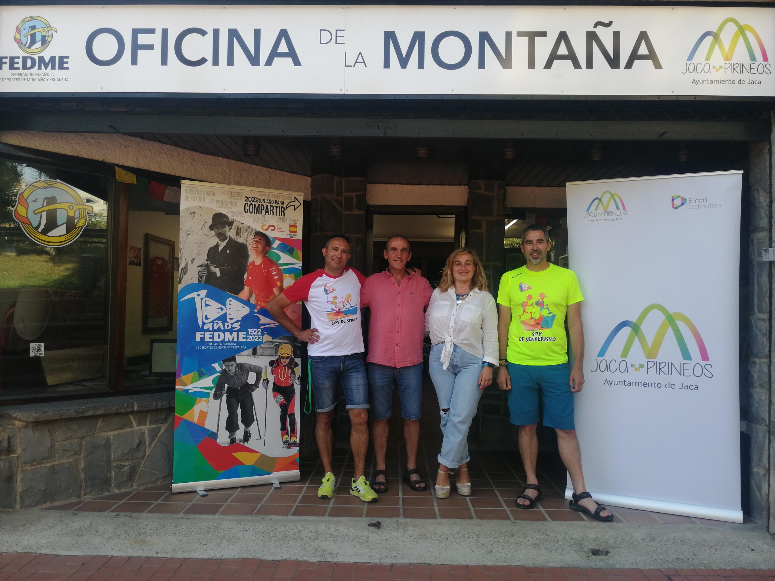 La Oficina de la Montaña de Jaca cumplía el pasado 6 de julio su primer aniversario. Esta abierta todos los días por las tardes
