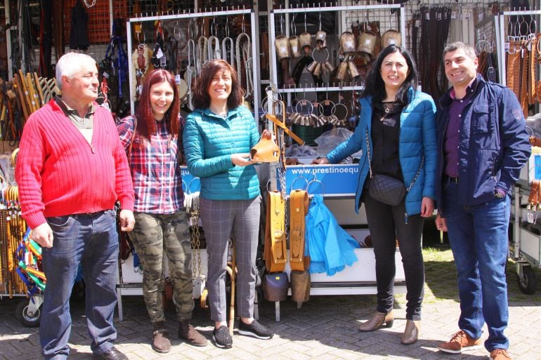 La Conselleira de Medio Rural participó en la entrega de premios en el concurso de ganado