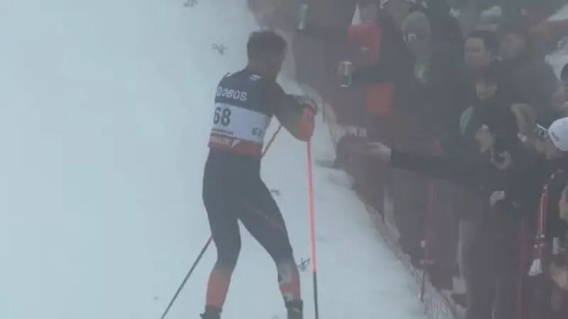 Gabriel Gledhill, en la Copa del Mundo de esquí de fondo en Oslo