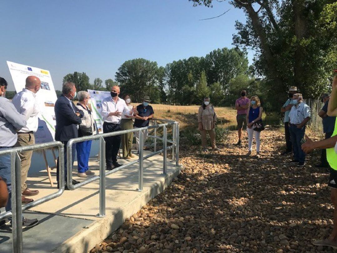 Visita a las obras realizadas