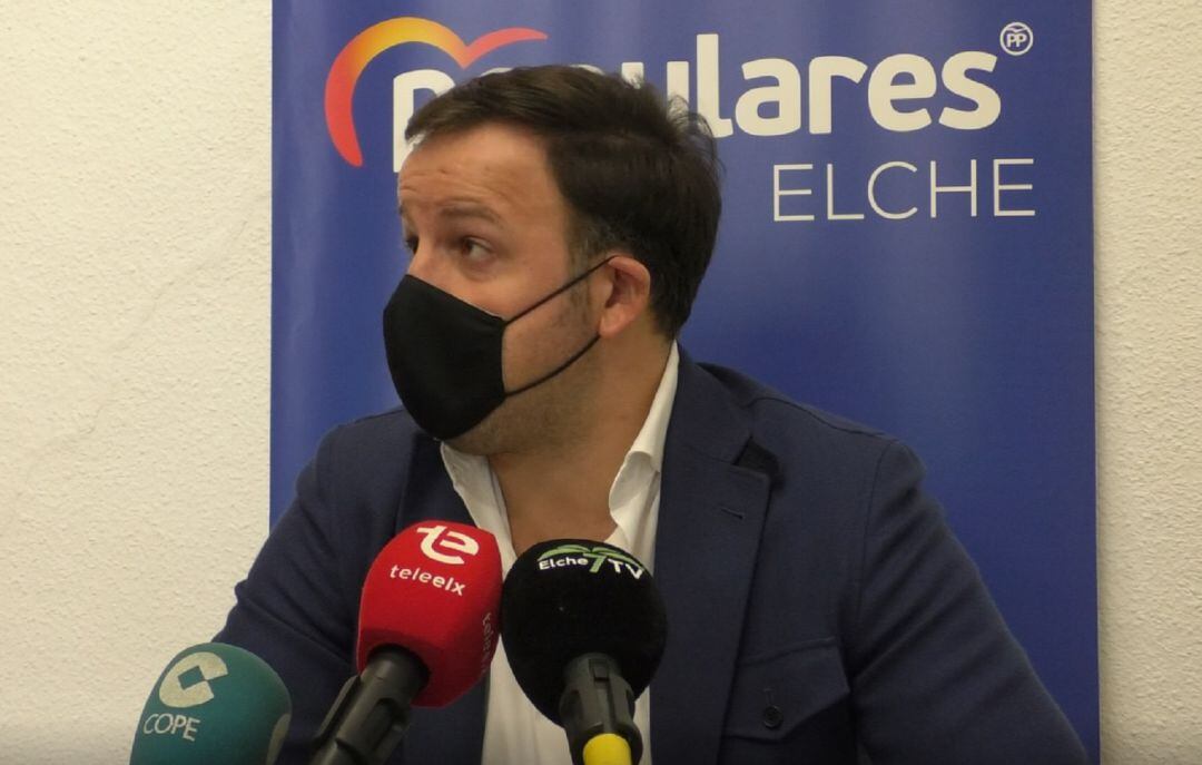 Pablo Ruz, portavoz del Partido Popular