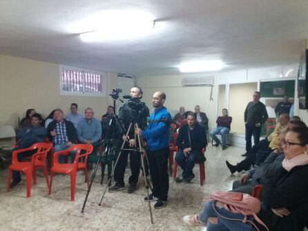 Público asistente a la asamblea de presentación