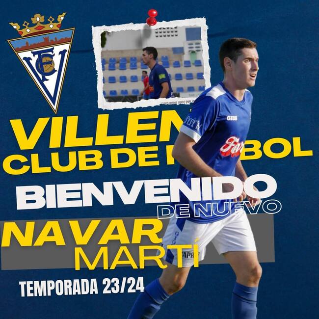 Navar Martí, de nuevo fichado