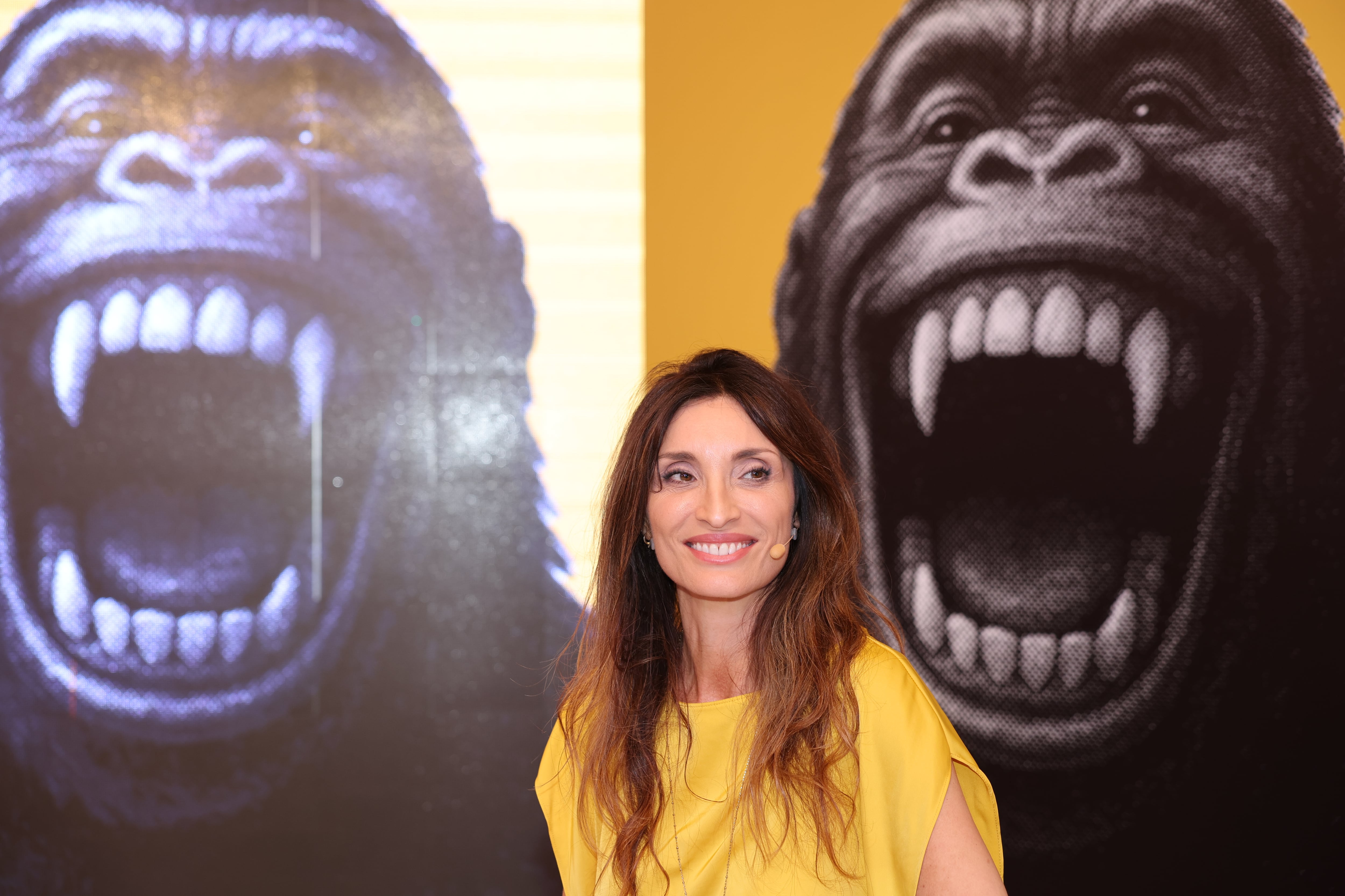 BILBAO, 16/09/2025.- La directora del festival Carolina Ontiveros este martes en la presentación de la programación de la próxima edición de Ja!, Festival Internacional de Literatura y Arte con Humor de Bilbao, que estará dedicada a Nueva York.EFE/Luis Tejido