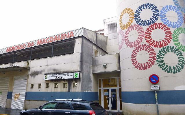 Mercado de A Magdalena, en Ferrol (cedida)