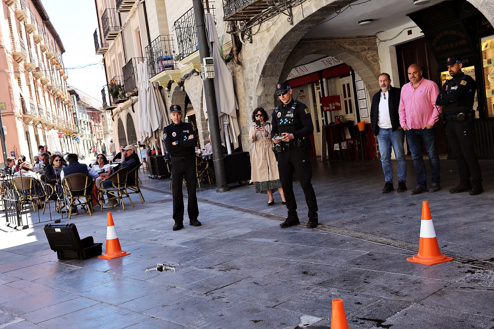 El dron será una herramienta de de trabajo diario que se incorpora a los nuevos medios materiales y humanos de la Policía Local