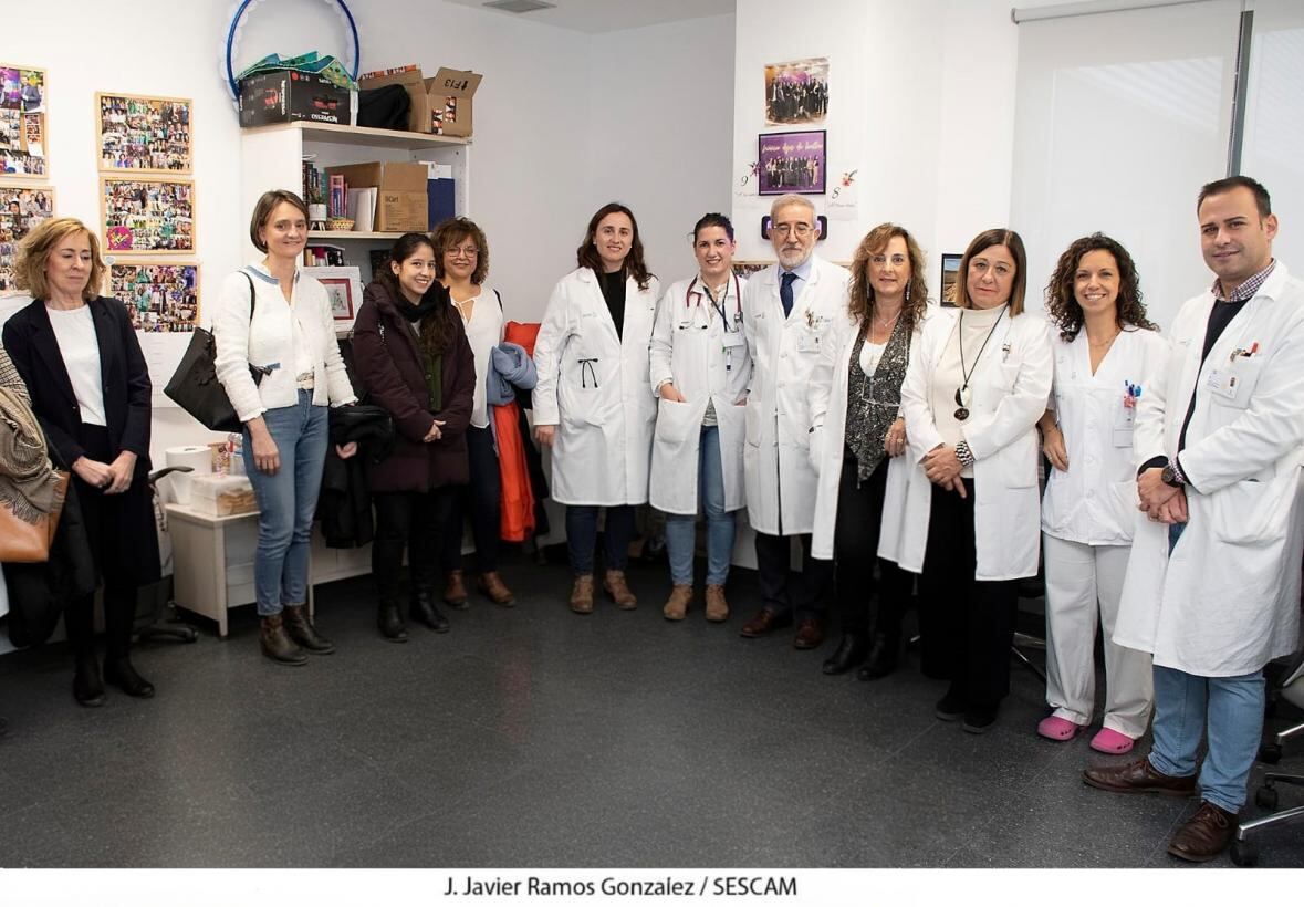 Parte del equipo de Hemodiálisis de Guadalajara