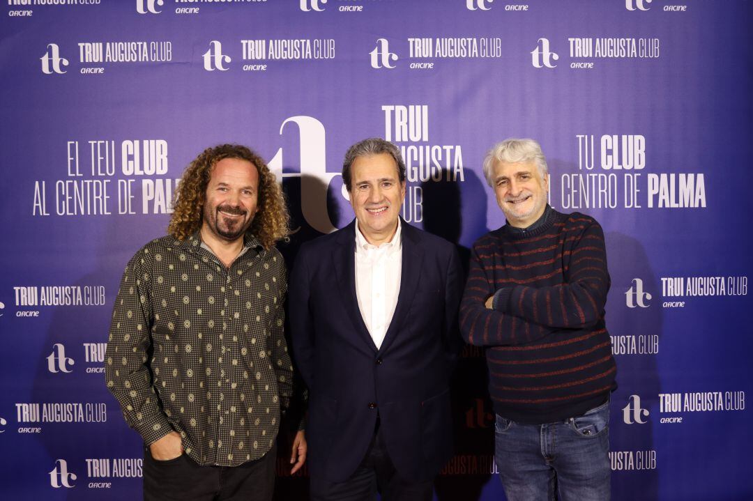 Miki Jaume, Juan Salas y Ricard Reguant