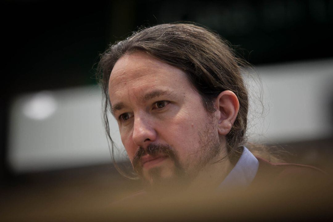 El secretario general de Podemos, Pablo Iglesias