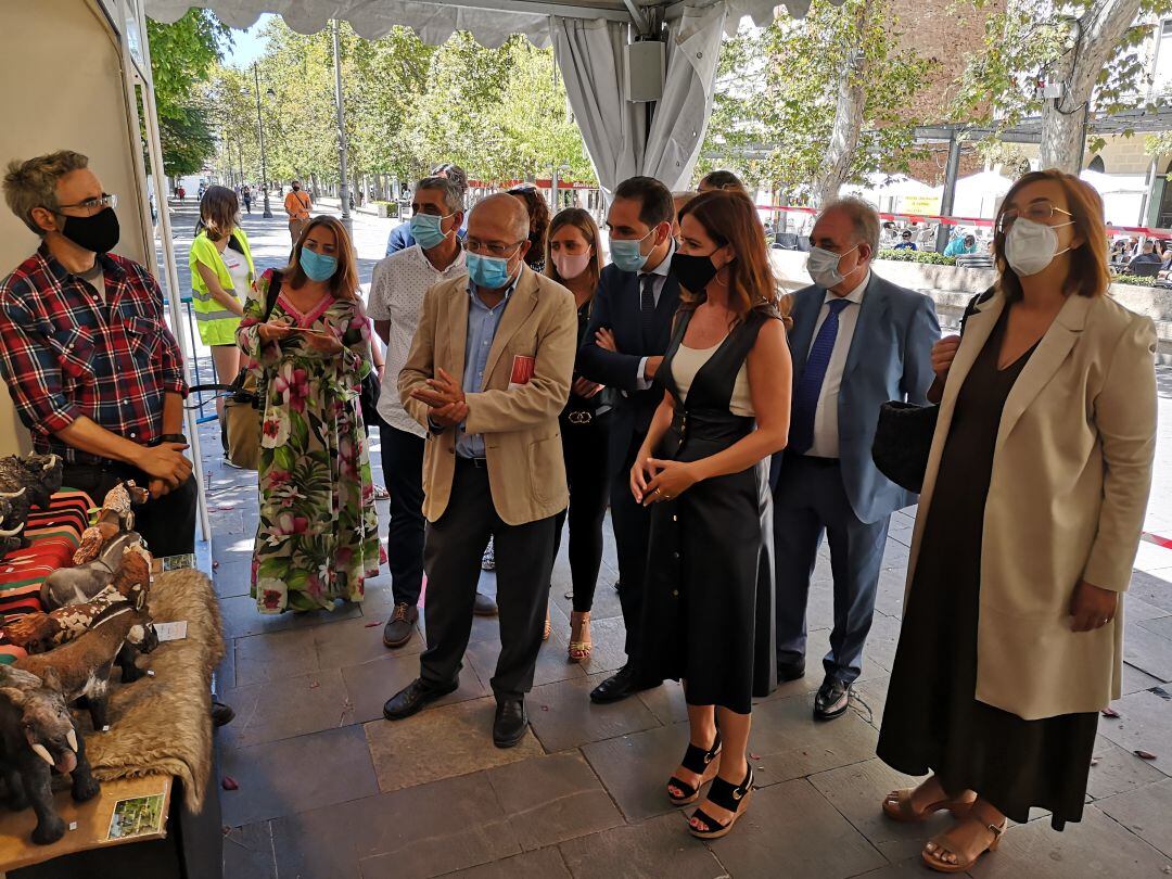 Inauguración de la Feria de Artesanía de Palencia