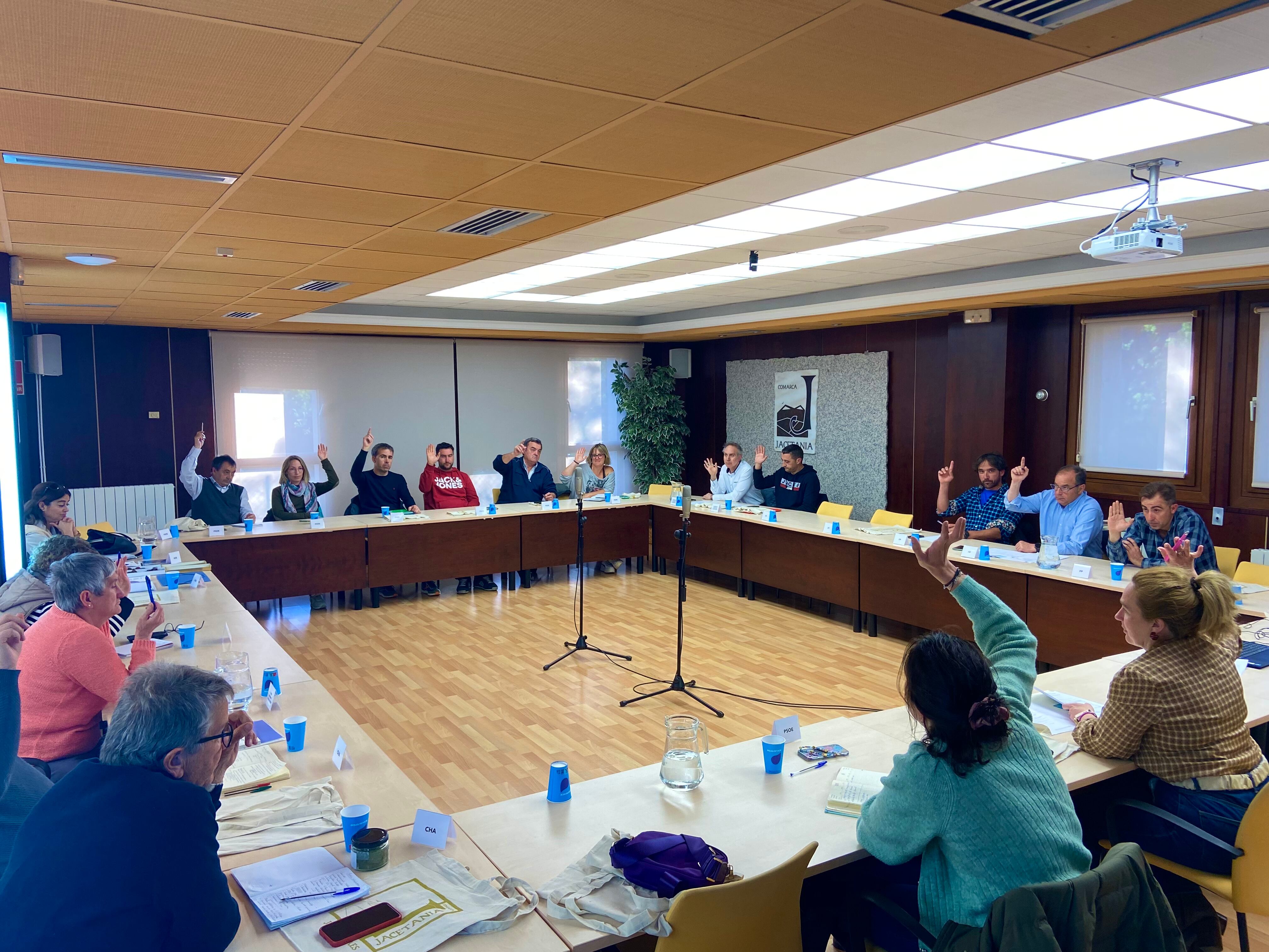 Pleno de la Comarca de la Jacetania