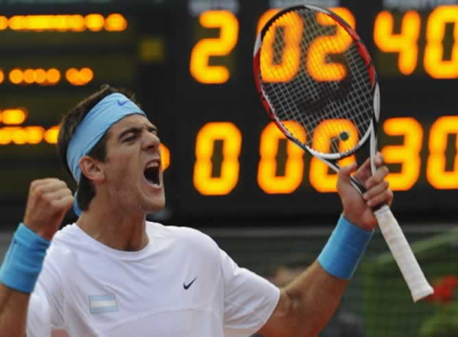 Del Potro, eufórico tras el pase de Argentina a la final de la Davis