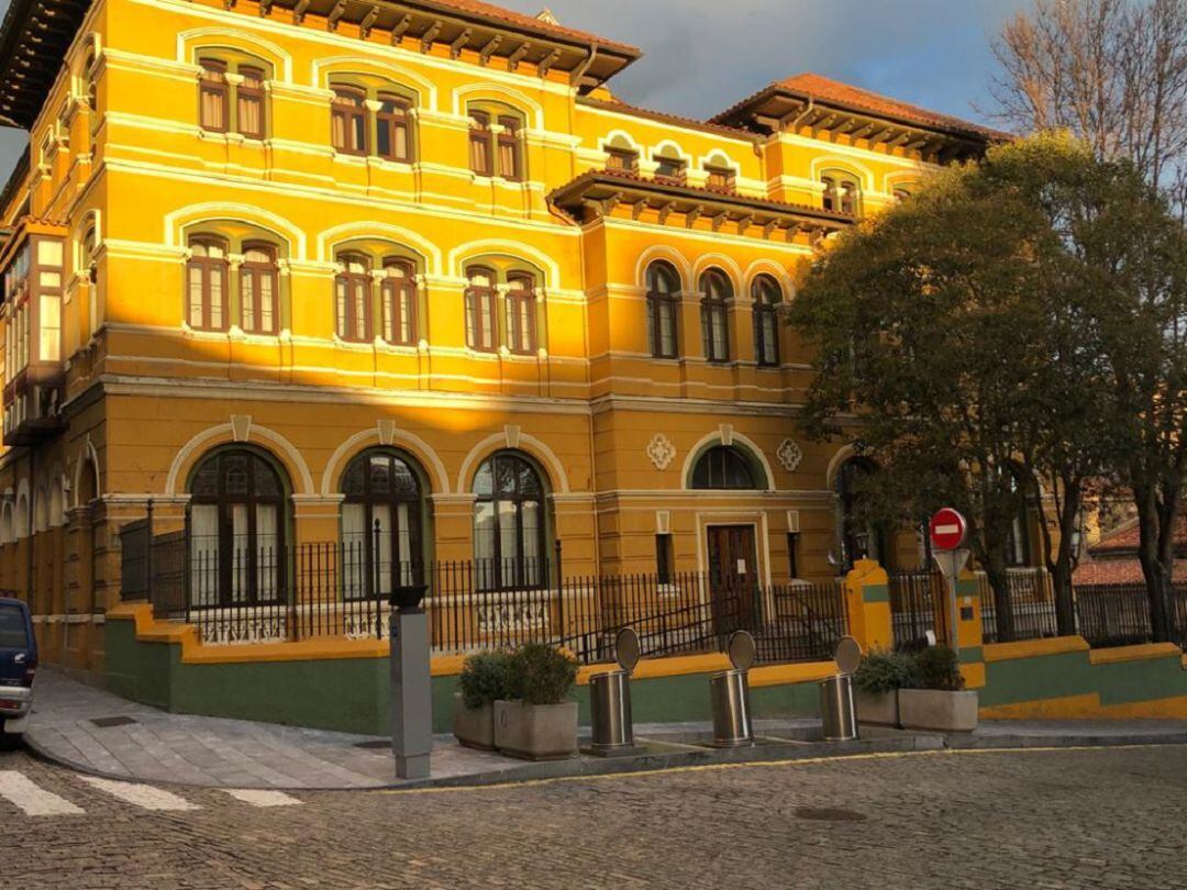 Residencia afectada por el brote.