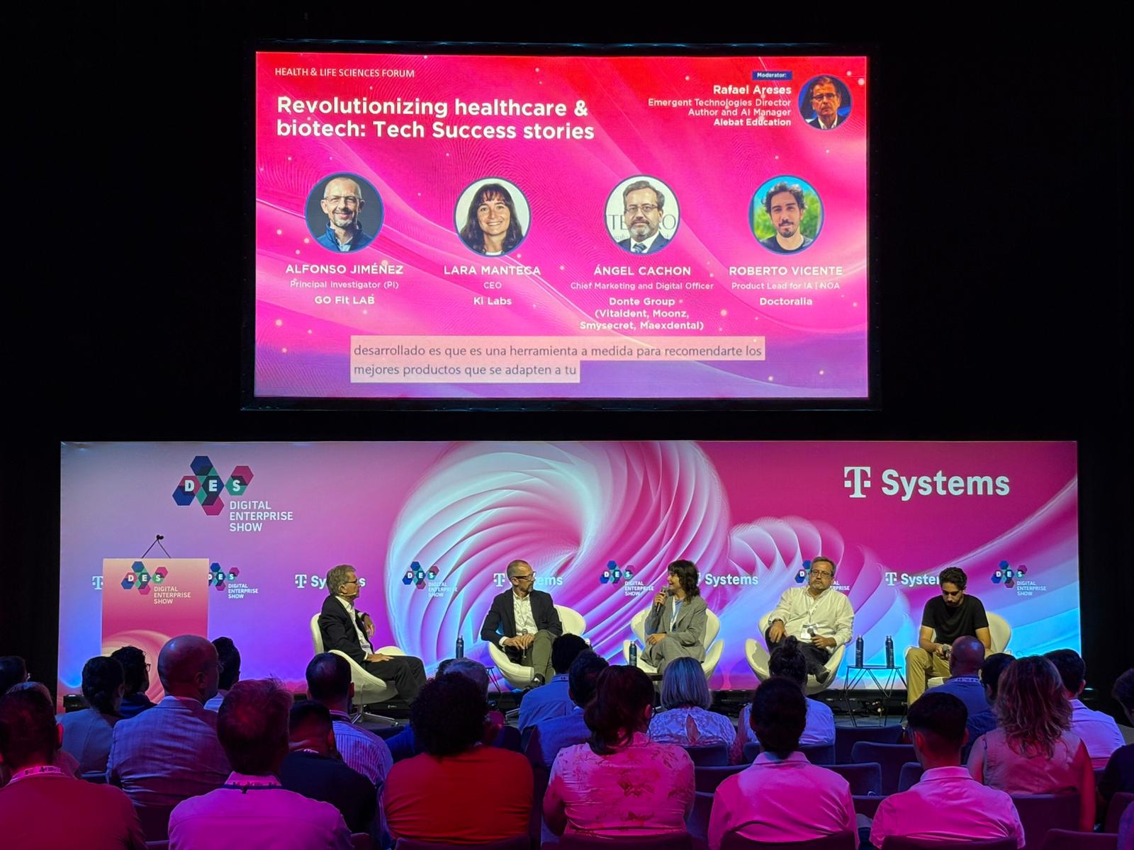 Uno de los encuentros de la segunda jornada de Digital Enterprise Show 2025 (DES2025)