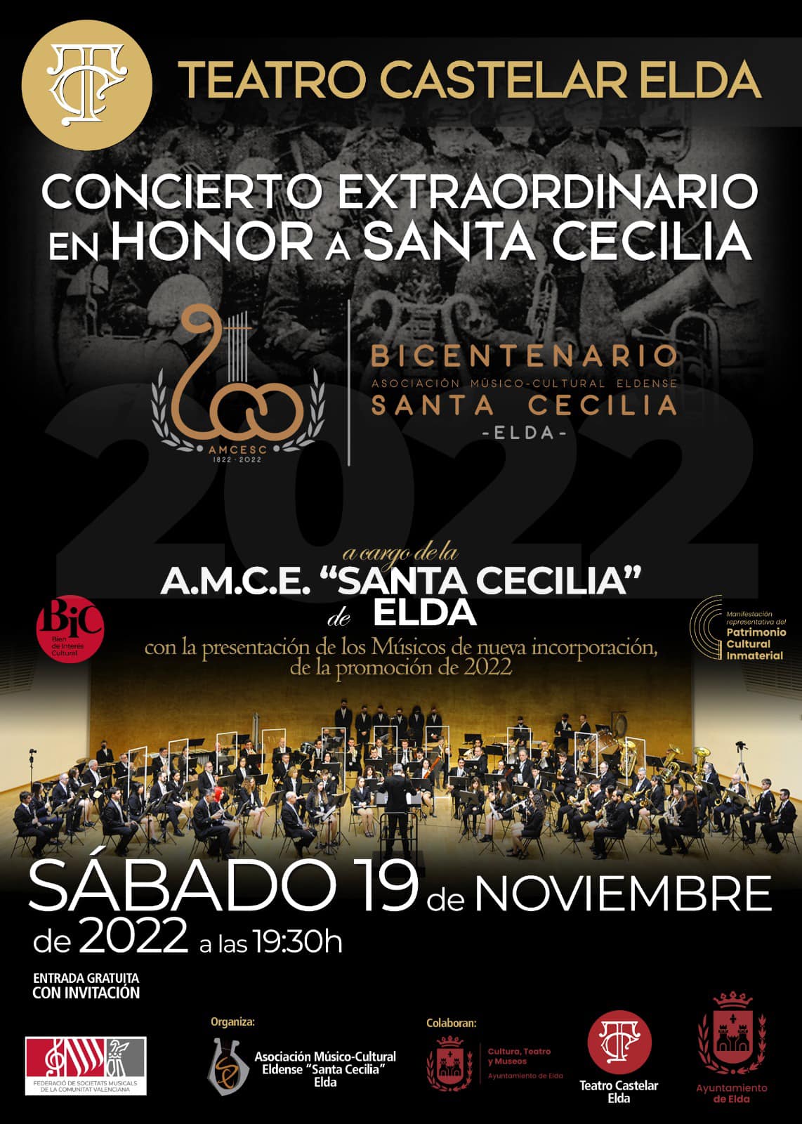 En el concierto extraordinario se presentarán los 15 músicos de la promoción de 2022.