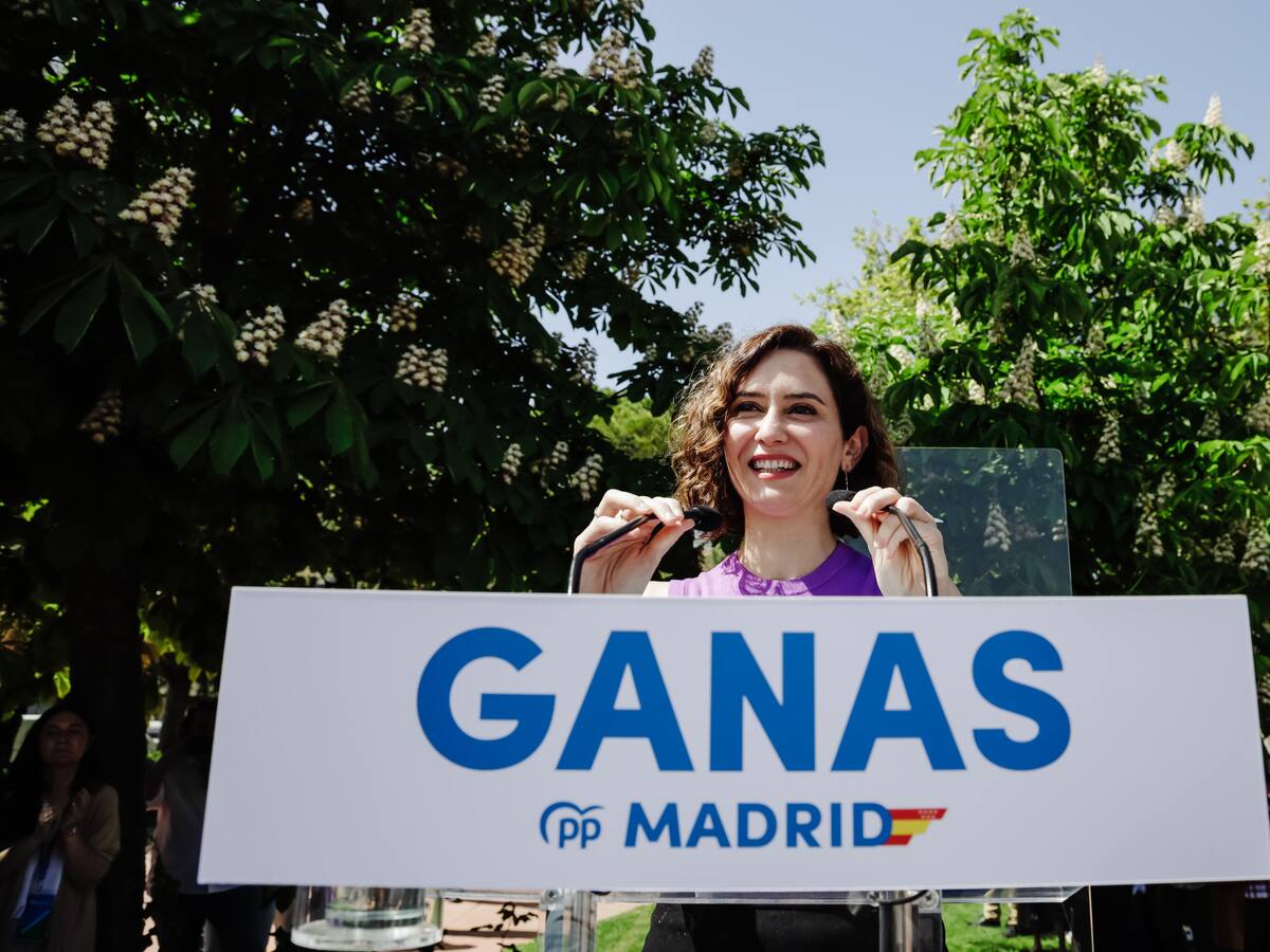 'Socialismo Free', el lema de Ayuso para pelear por la presidencia del PP de Madrid