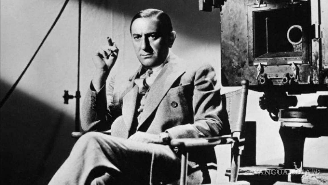 Ernst Lubitsch, en su silla de director