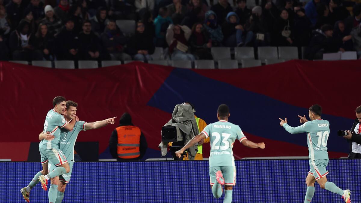 "Correa es el suplente más determinante de Europa": los nombres propios del arreón del Atlético de Madrid que enmudeció Montjuic