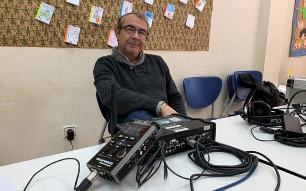 Joaquín Sánchez, técnico de Radio Murcia