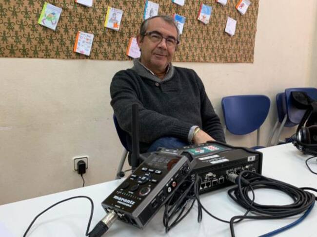 Joaquín Sánchez, técnico de Radio Murcia