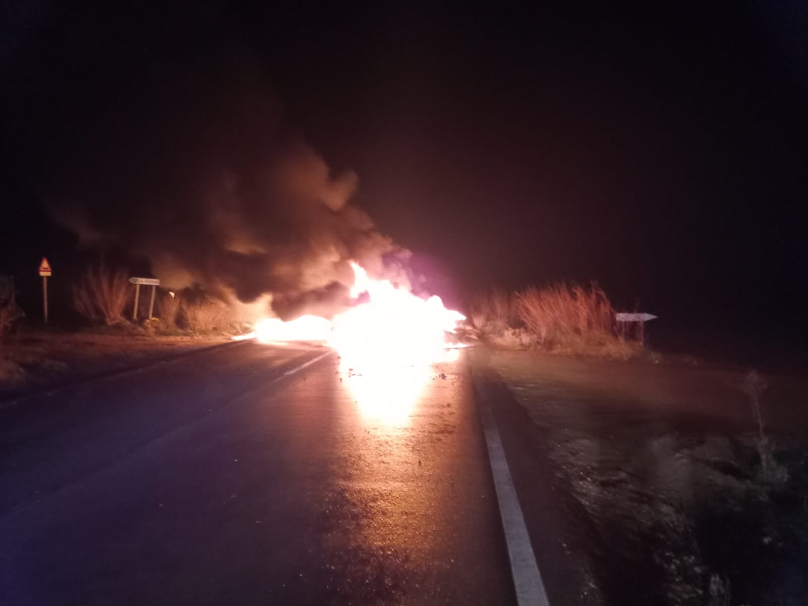 Protestas por la crisis del campo en Málaga