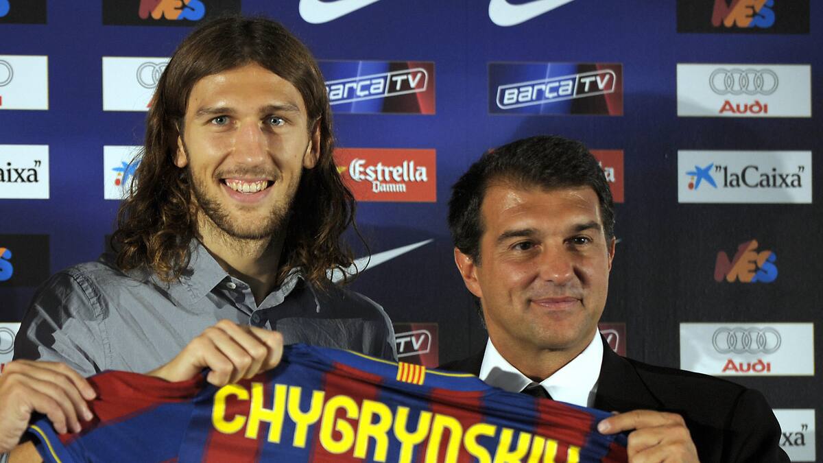 Chygrynskiy, exjugador del Barça, al Què T'hi Juguews