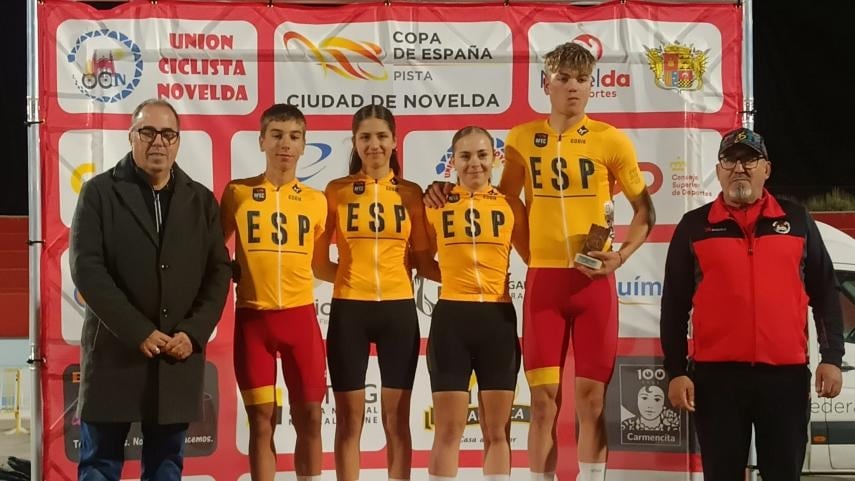 Novelda fue el epicentro nacional de ciclismo en pista