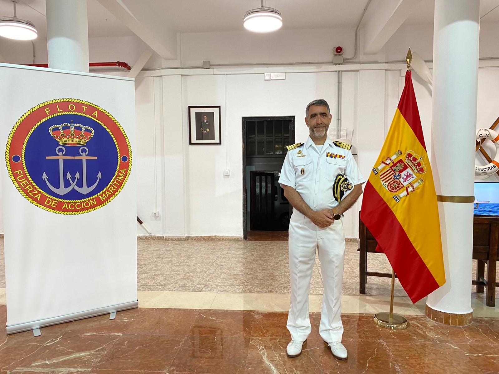 Fernando García, Comandante Naval de Algeciras.