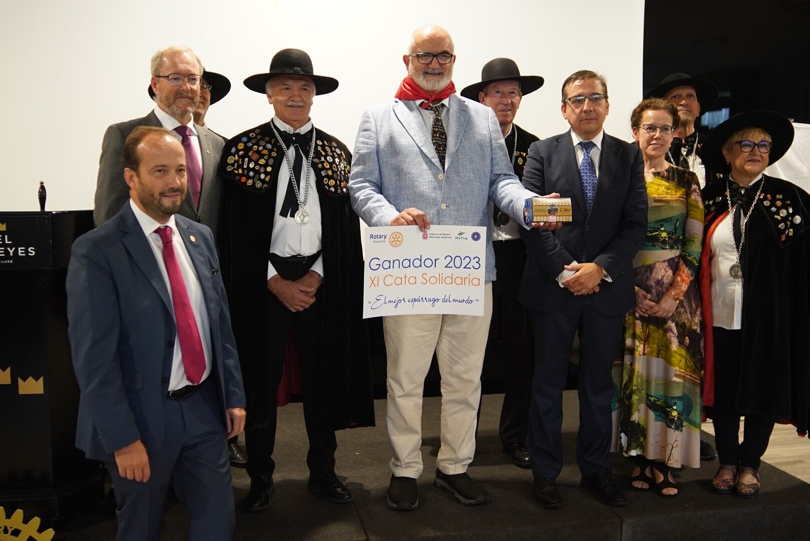 Conservas J. Vela, ‘Mejor Espárrago de Navarra’ en conserva en la XI Cata Solidaria organizada por Rotary Club de Pamplona