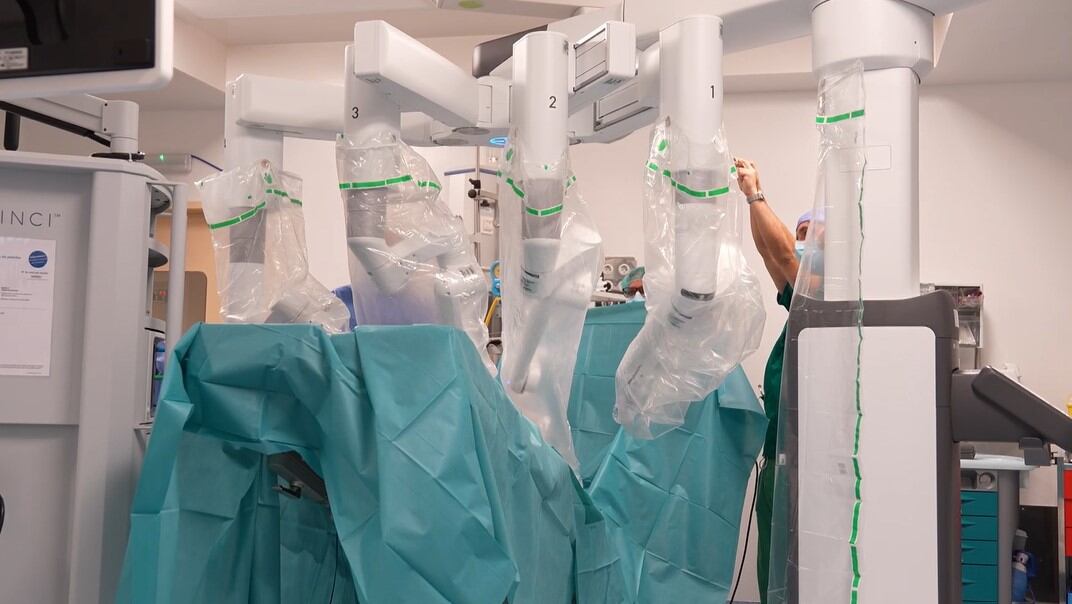 Robot quirúrgico DaVinci en el Hospital Doctor José Molina Orosa de Arrecife, capital de Lanzarote.