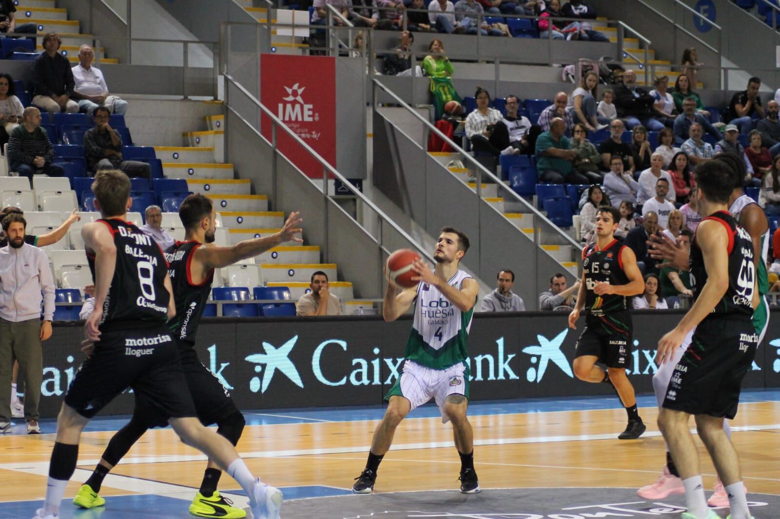 Lobe Huesca La Magia perdía en Palma/ Basket FIBWI Palma