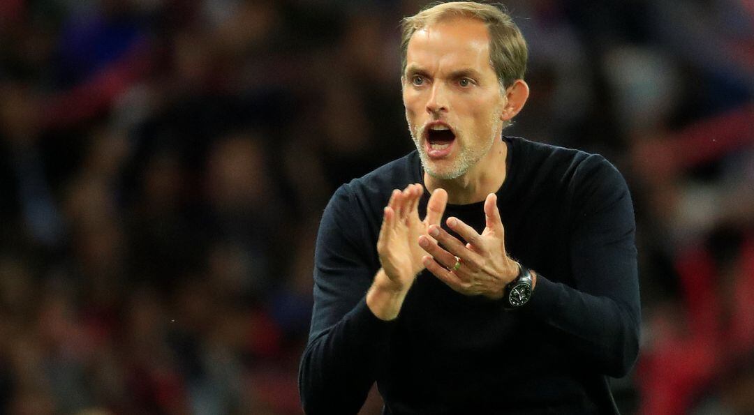 El técnico del PSG Thomas Tuchel.